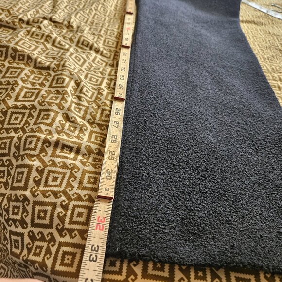 NWT $795 ST JOHN Knits Wool Blend Wide Leg Pants Black Women' SZ X-Large Texture - Picture 10 of 11